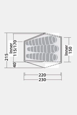 Robens Chaser 3XE 3-Persoonstent -Camping Essentials Verkoop g5fc3y0023 5151 18 nl