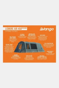 Vango Lismore Air 450 Package Tent -Camping Essentials Verkoop g5fd3y0020 5050 03 nl