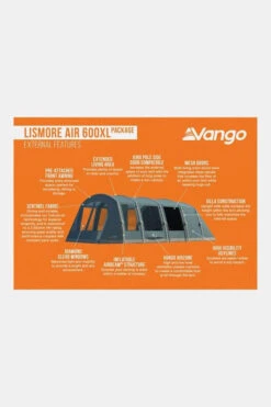 Vango Lismore Air 600XL Package Familietent -Camping Essentials Verkoop g5fe3y0054 5050 03 nl