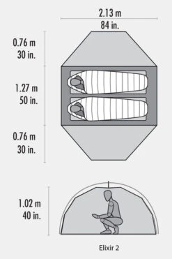 MSR Elixir 2-Persoonstent -Camping Essentials Verkoop maabc42008 5050 13 nl