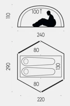 FJÄLLRÄVEN Abisko Dome 2-Persoons Koepeltent -Camping Essentials Verkoop maabc60017 4343 05 nl