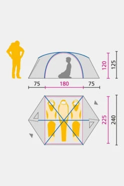 Jack Wolfskin Tent Eclipse III 3-Persoonstent -Camping Essentials Verkoop maacc42036 5151 02 nl