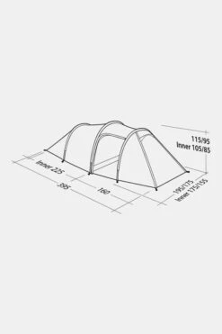 Robens Voyager Versa 3 Tunneltent -Camping Essentials Verkoop maace10002 5071 20 nl