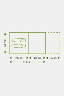 Opera 2400 Tunneltent -Camping Essentials Verkoop maace10003 1670 34 nl