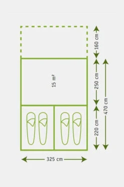 Lacerta Familietent -Camping Essentials Verkoop maade10010 1670 39 nl